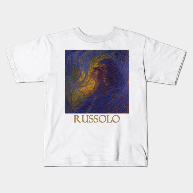 Perfume (1910) by Luigi Russolo Kids T-Shirt by Naves